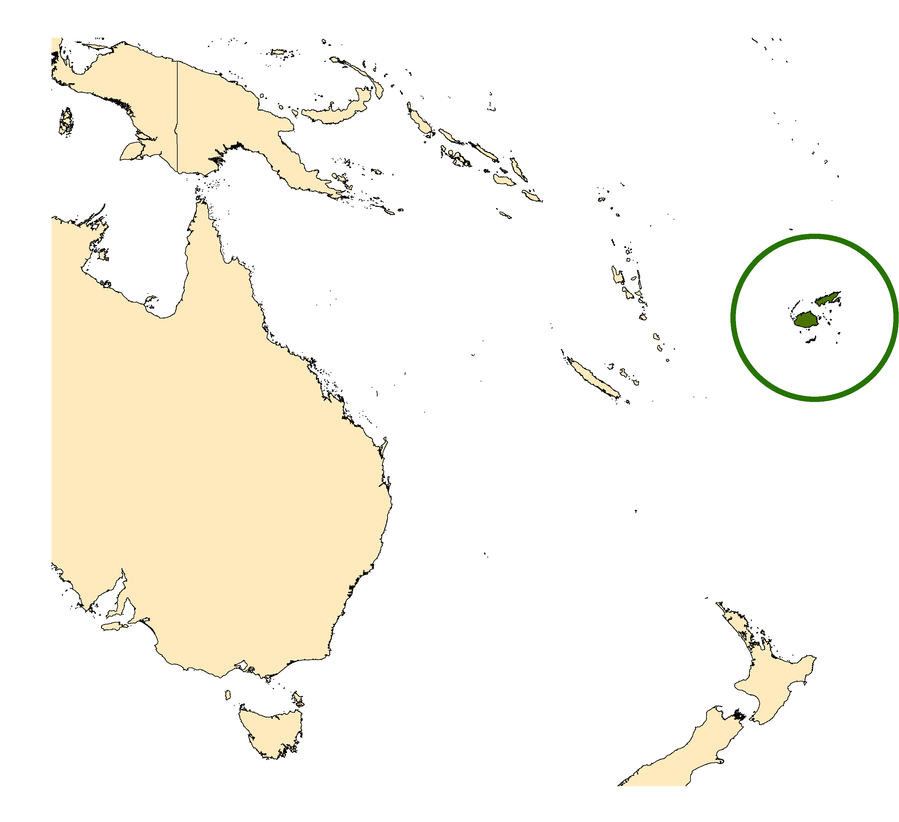 Distribution map for <em>Aedes fijiensis</em> Marks, 1947