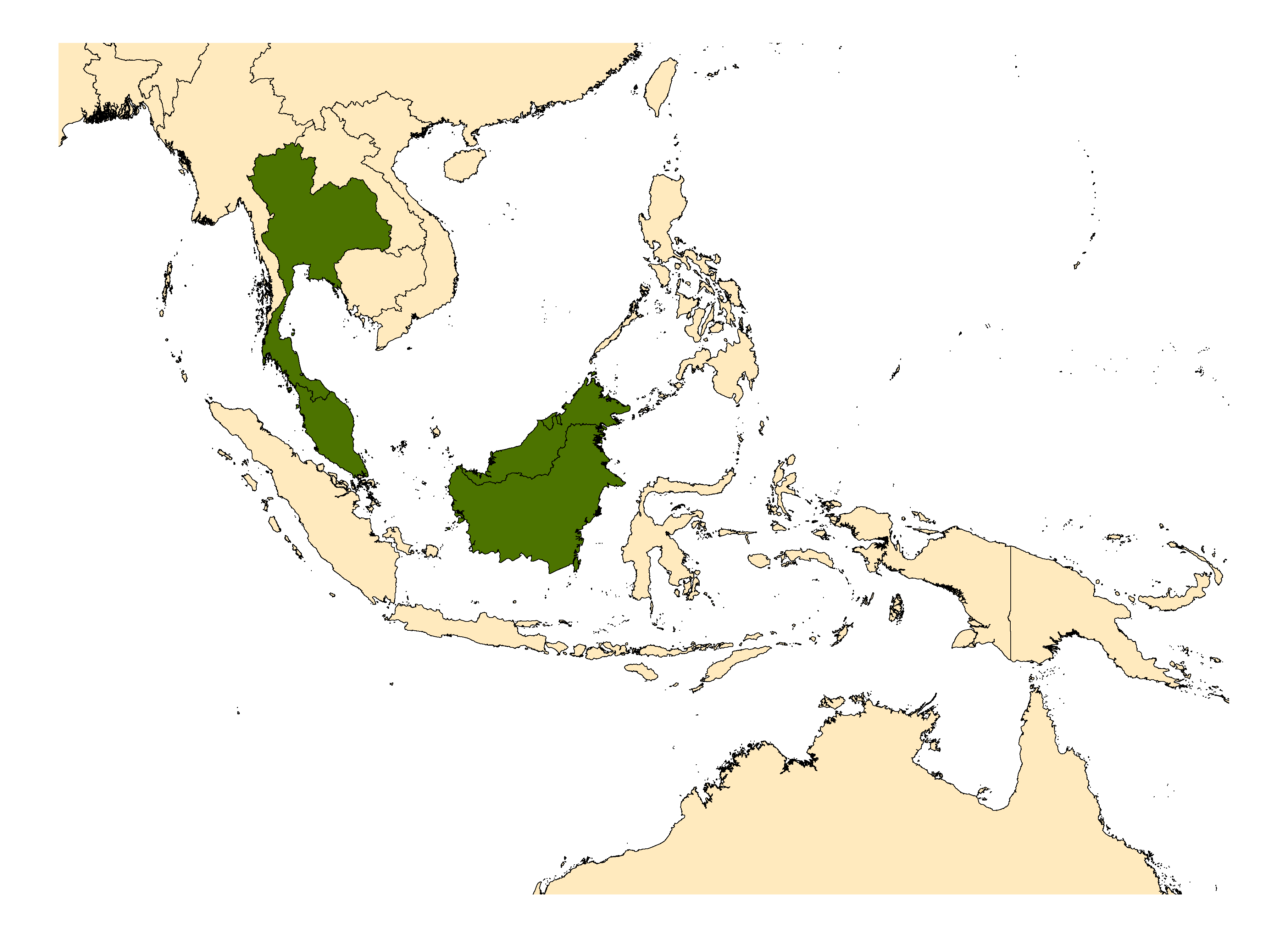 Distribution map for <em>Anopheles latens</em> Sallum & Peyton, 2005